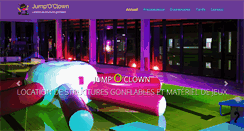 Desktop Screenshot of jumpoclown.com